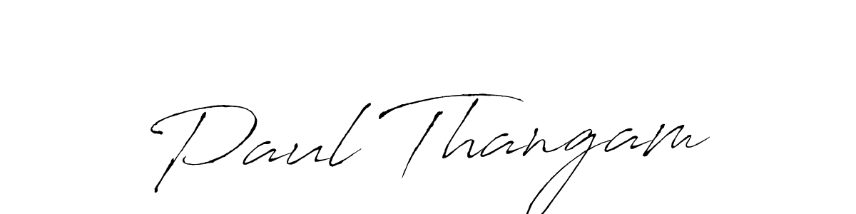 Also we have Paul Thangam name is the best signature style. Create professional handwritten signature collection using Antro_Vectra autograph style. Paul Thangam signature style 6 images and pictures png