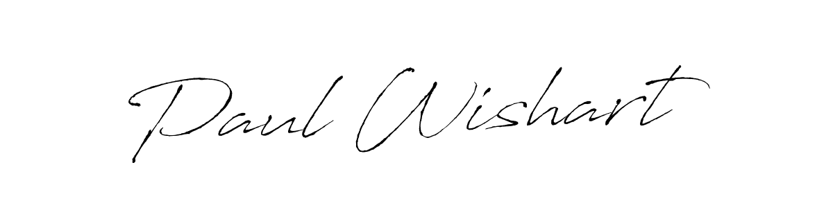 Use a signature maker to create a handwritten signature online. With this signature software, you can design (Antro_Vectra) your own signature for name Paul Wishart. Paul Wishart signature style 6 images and pictures png