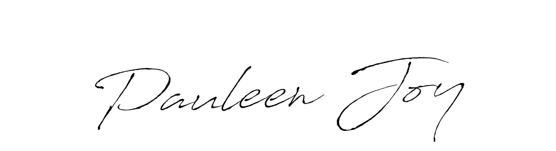 Create a beautiful signature design for name Pauleen Joy. With this signature (Antro_Vectra) fonts, you can make a handwritten signature for free. Pauleen Joy signature style 6 images and pictures png