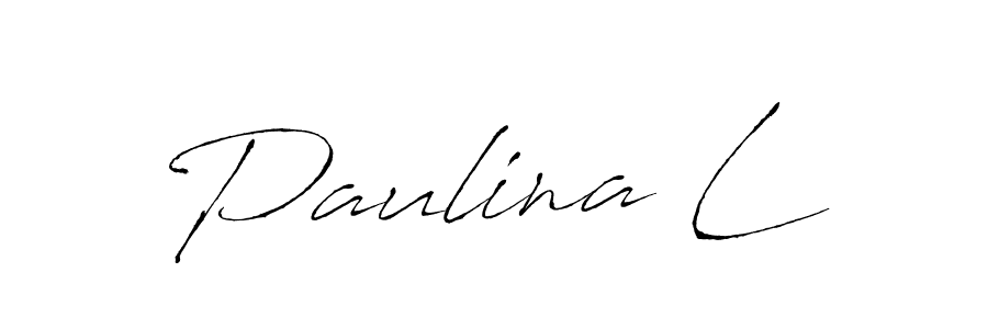 It looks lik you need a new signature style for name Paulina L. Design unique handwritten (Antro_Vectra) signature with our free signature maker in just a few clicks. Paulina L signature style 6 images and pictures png