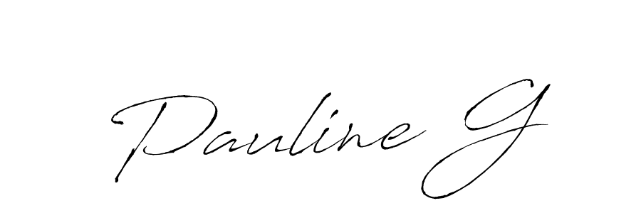 This is the best signature style for the Pauline G name. Also you like these signature font (Antro_Vectra). Mix name signature. Pauline G signature style 6 images and pictures png