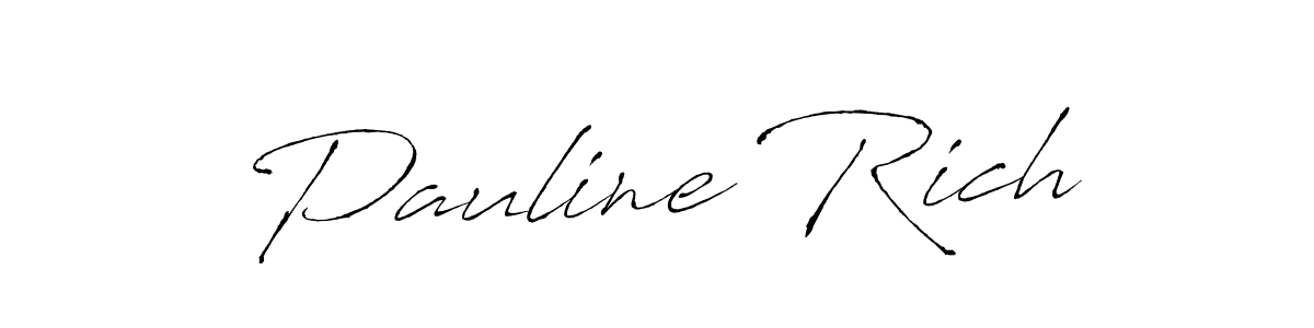 Make a short Pauline Rich signature style. Manage your documents anywhere anytime using Antro_Vectra. Create and add eSignatures, submit forms, share and send files easily. Pauline Rich signature style 6 images and pictures png