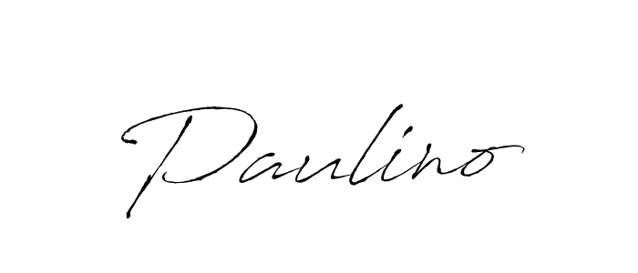 Also we have Paulino name is the best signature style. Create professional handwritten signature collection using Antro_Vectra autograph style. Paulino signature style 6 images and pictures png