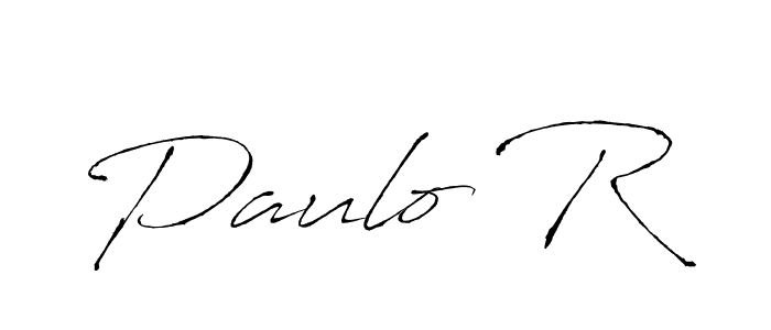 It looks lik you need a new signature style for name Paulo R. Design unique handwritten (Antro_Vectra) signature with our free signature maker in just a few clicks. Paulo R signature style 6 images and pictures png