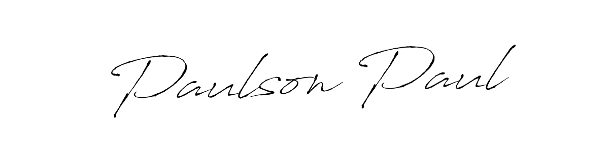 It looks lik you need a new signature style for name Paulson Paul. Design unique handwritten (Antro_Vectra) signature with our free signature maker in just a few clicks. Paulson Paul signature style 6 images and pictures png