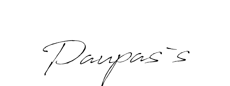 The best way (Antro_Vectra) to make a short signature is to pick only two or three words in your name. The name Paupas`s include a total of six letters. For converting this name. Paupas`s signature style 6 images and pictures png