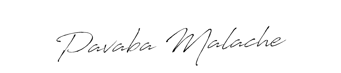 Make a beautiful signature design for name Pavaba Malache. With this signature (Antro_Vectra) style, you can create a handwritten signature for free. Pavaba Malache signature style 6 images and pictures png