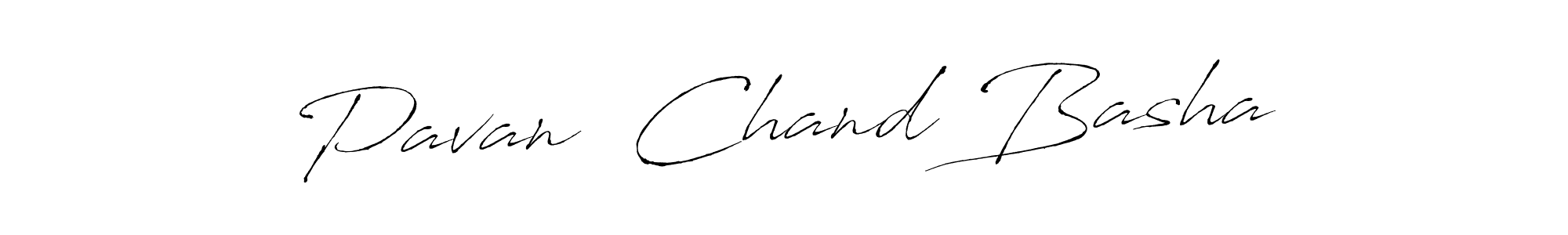 Make a beautiful signature design for name Pavan⚡ Chand Basha. With this signature (Antro_Vectra) style, you can create a handwritten signature for free. Pavan⚡ Chand Basha signature style 6 images and pictures png