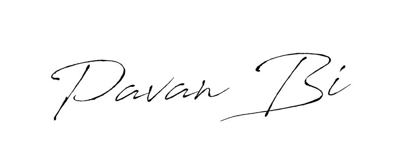 Design your own signature with our free online signature maker. With this signature software, you can create a handwritten (Antro_Vectra) signature for name Pavan Bi. Pavan Bi signature style 6 images and pictures png