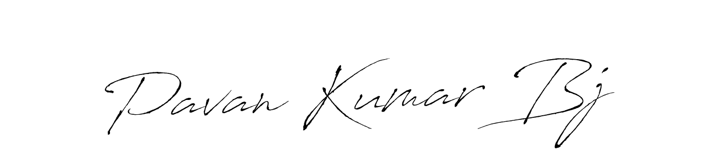 How to make Pavan Kumar Bj signature? Antro_Vectra is a professional autograph style. Create handwritten signature for Pavan Kumar Bj name. Pavan Kumar Bj signature style 6 images and pictures png