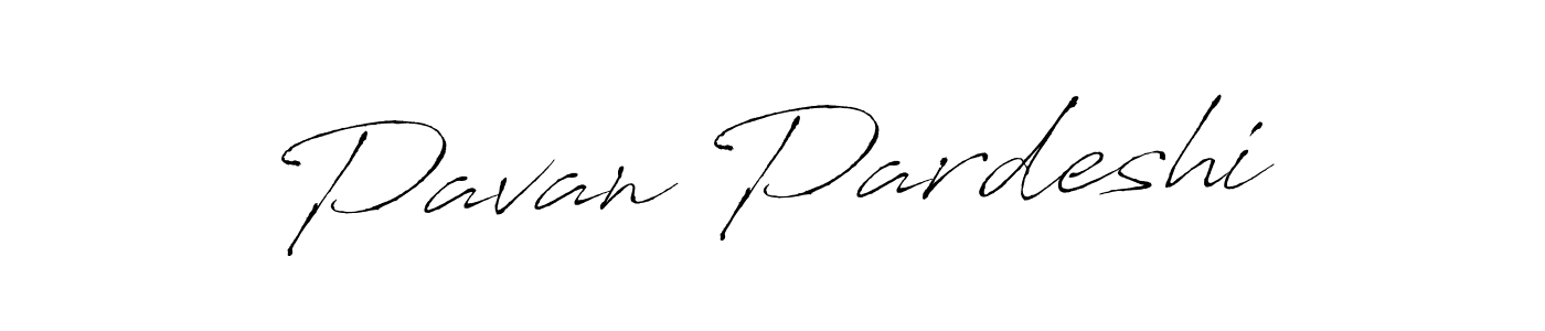 Antro_Vectra is a professional signature style that is perfect for those who want to add a touch of class to their signature. It is also a great choice for those who want to make their signature more unique. Get Pavan Pardeshi name to fancy signature for free. Pavan Pardeshi signature style 6 images and pictures png