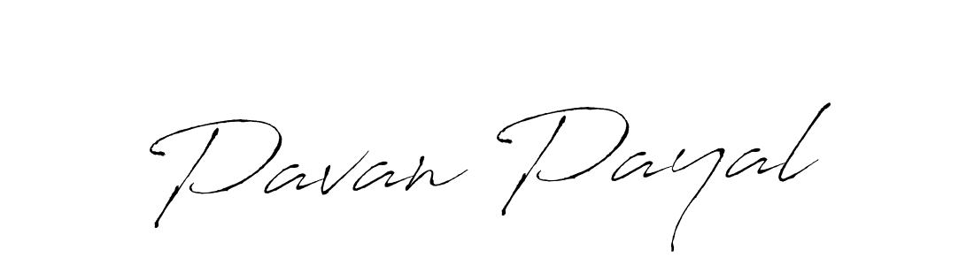 Create a beautiful signature design for name Pavan Payal. With this signature (Antro_Vectra) fonts, you can make a handwritten signature for free. Pavan Payal signature style 6 images and pictures png