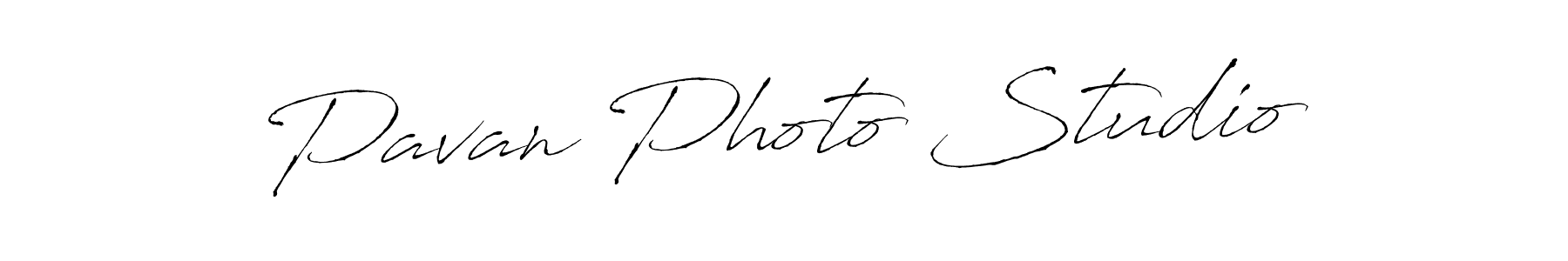 Use a signature maker to create a handwritten signature online. With this signature software, you can design (Antro_Vectra) your own signature for name Pavan Photo Studio. Pavan Photo Studio signature style 6 images and pictures png