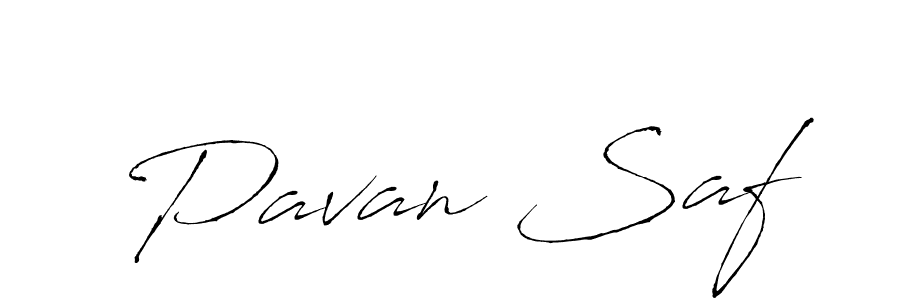 Also we have Pavan Saf name is the best signature style. Create professional handwritten signature collection using Antro_Vectra autograph style. Pavan Saf signature style 6 images and pictures png