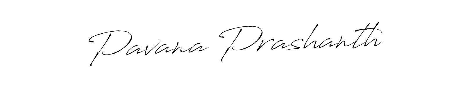 Pavana Prashanth stylish signature style. Best Handwritten Sign (Antro_Vectra) for my name. Handwritten Signature Collection Ideas for my name Pavana Prashanth. Pavana Prashanth signature style 6 images and pictures png