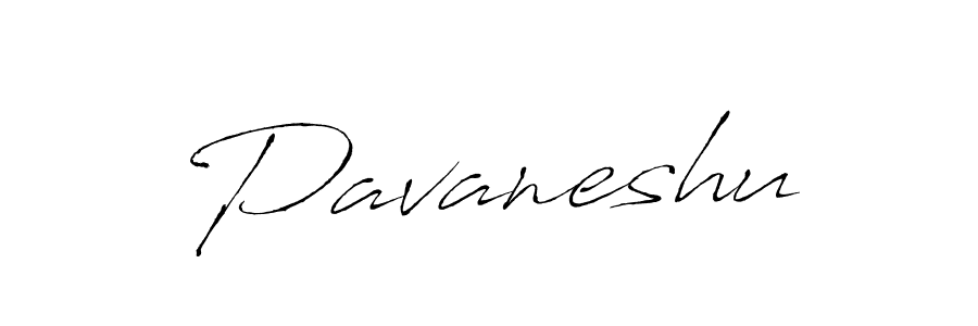 Make a beautiful signature design for name Pavaneshu. With this signature (Antro_Vectra) style, you can create a handwritten signature for free. Pavaneshu signature style 6 images and pictures png