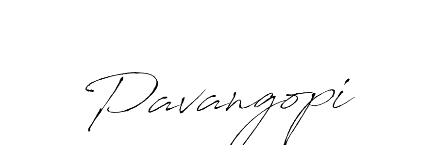 How to make Pavangopi signature? Antro_Vectra is a professional autograph style. Create handwritten signature for Pavangopi name. Pavangopi signature style 6 images and pictures png