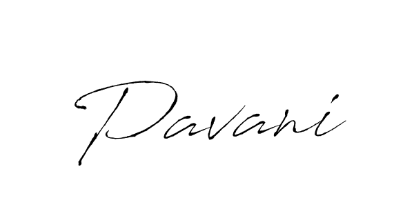 Make a beautiful signature design for name Pavani. With this signature (Antro_Vectra) style, you can create a handwritten signature for free. Pavani signature style 6 images and pictures png