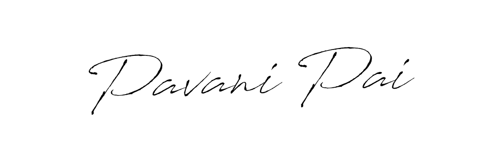 Pavani Pai stylish signature style. Best Handwritten Sign (Antro_Vectra) for my name. Handwritten Signature Collection Ideas for my name Pavani Pai. Pavani Pai signature style 6 images and pictures png