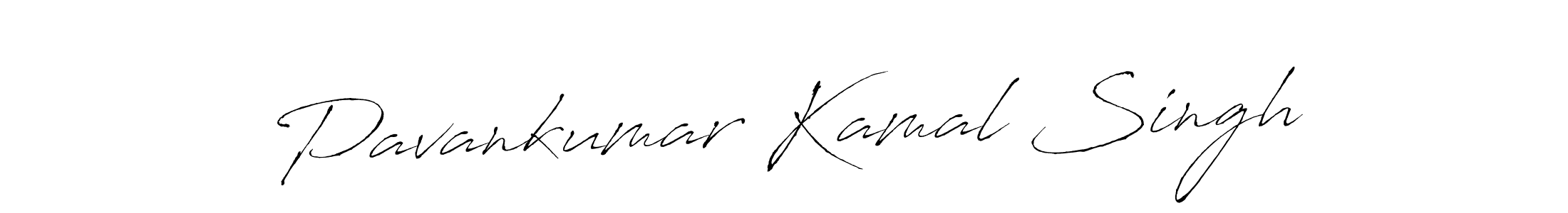 Pavankumar Kamal Singh stylish signature style. Best Handwritten Sign (Antro_Vectra) for my name. Handwritten Signature Collection Ideas for my name Pavankumar Kamal Singh. Pavankumar Kamal Singh signature style 6 images and pictures png