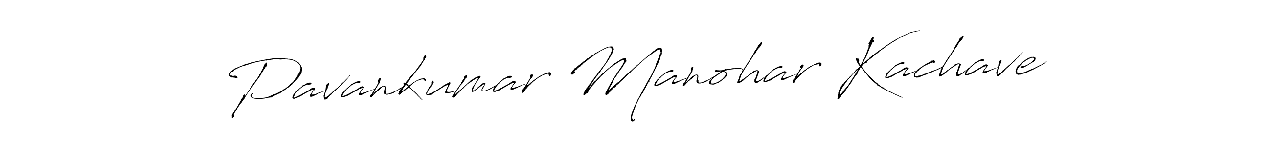 How to make Pavankumar Manohar Kachave signature? Antro_Vectra is a professional autograph style. Create handwritten signature for Pavankumar Manohar Kachave name. Pavankumar Manohar Kachave signature style 6 images and pictures png
