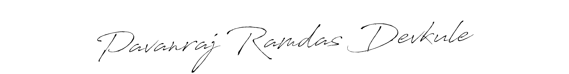 Also we have Pavanraj Ramdas Devkule name is the best signature style. Create professional handwritten signature collection using Antro_Vectra autograph style. Pavanraj Ramdas Devkule signature style 6 images and pictures png
