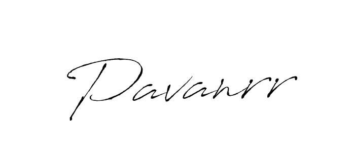 Design your own signature with our free online signature maker. With this signature software, you can create a handwritten (Antro_Vectra) signature for name Pavanrr. Pavanrr signature style 6 images and pictures png