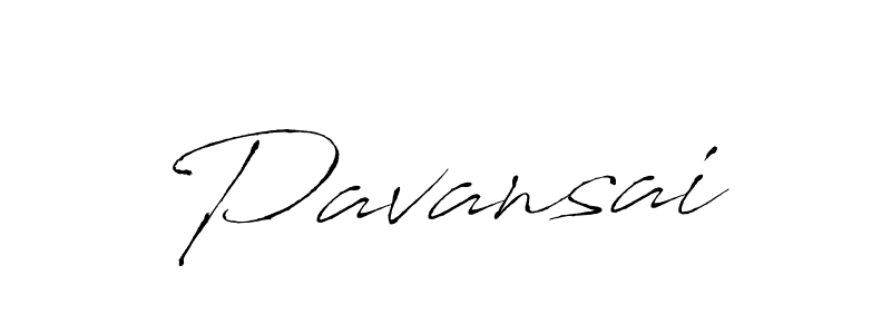 Use a signature maker to create a handwritten signature online. With this signature software, you can design (Antro_Vectra) your own signature for name Pavansai. Pavansai signature style 6 images and pictures png