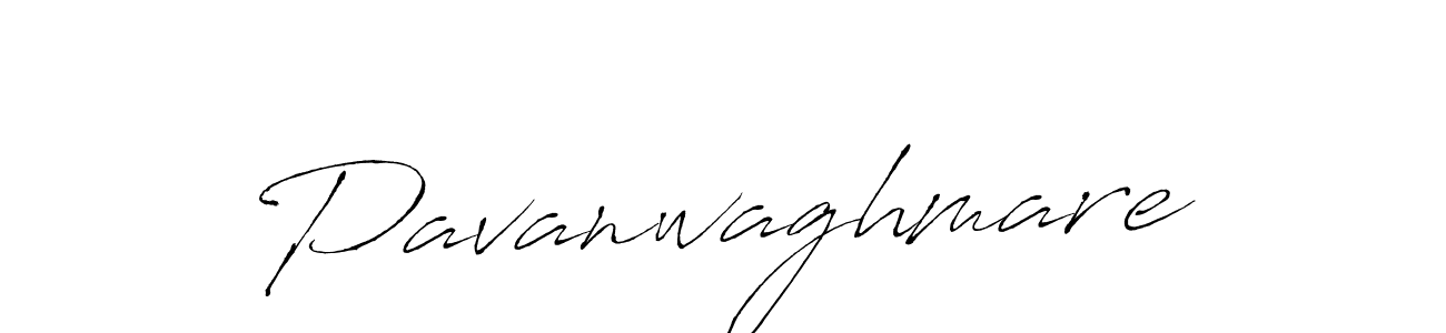 How to make Pavanwaghmare name signature. Use Antro_Vectra style for creating short signs online. This is the latest handwritten sign. Pavanwaghmare signature style 6 images and pictures png