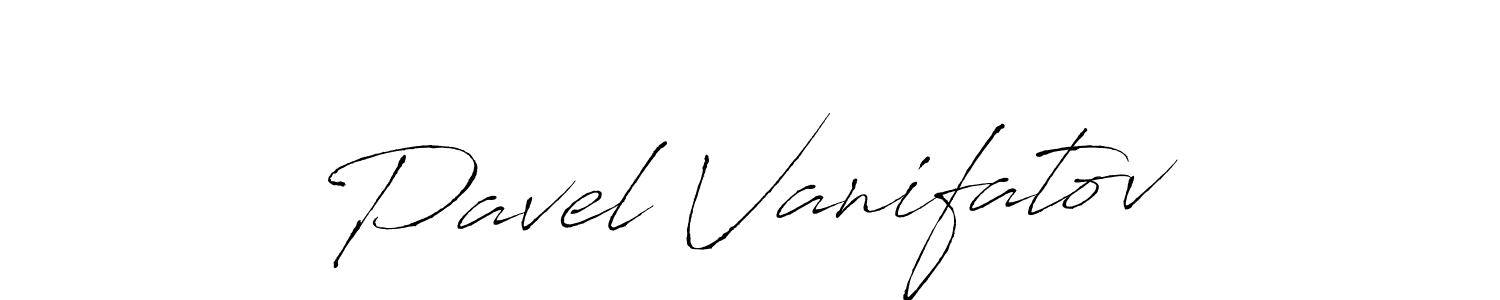 Design your own signature with our free online signature maker. With this signature software, you can create a handwritten (Antro_Vectra) signature for name Pavel Vanifatov. Pavel Vanifatov signature style 6 images and pictures png