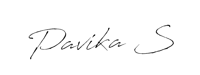 You can use this online signature creator to create a handwritten signature for the name Pavika S. This is the best online autograph maker. Pavika S signature style 6 images and pictures png