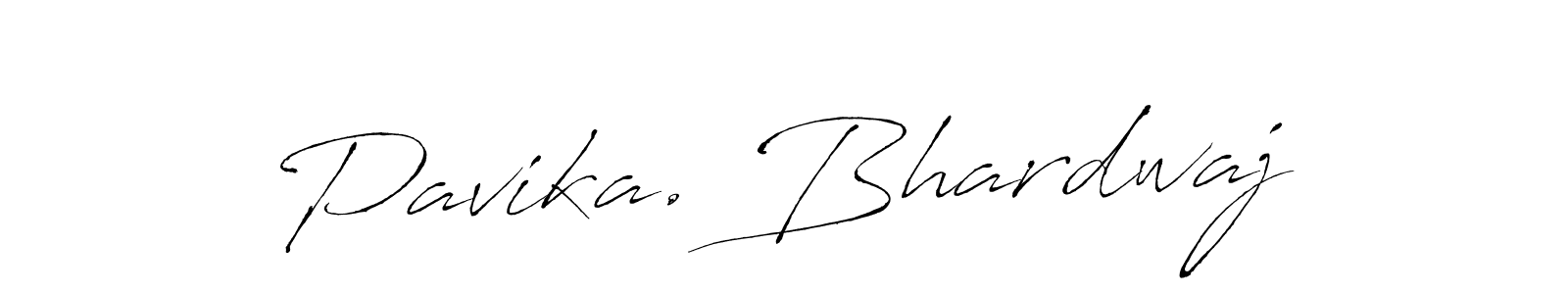 Design your own signature with our free online signature maker. With this signature software, you can create a handwritten (Antro_Vectra) signature for name Pavika. Bhardwaj. Pavika. Bhardwaj signature style 6 images and pictures png