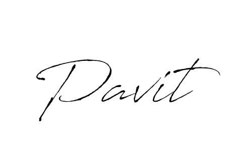 Design your own signature with our free online signature maker. With this signature software, you can create a handwritten (Antro_Vectra) signature for name Pavit. Pavit signature style 6 images and pictures png