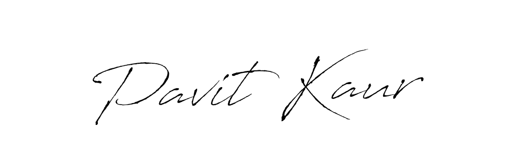 Make a beautiful signature design for name Pavit Kaur. With this signature (Antro_Vectra) style, you can create a handwritten signature for free. Pavit Kaur signature style 6 images and pictures png