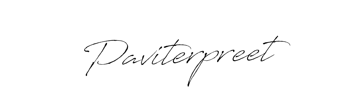 Design your own signature with our free online signature maker. With this signature software, you can create a handwritten (Antro_Vectra) signature for name Paviterpreet. Paviterpreet signature style 6 images and pictures png