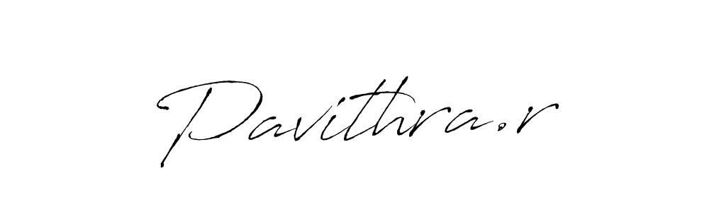 Pavithra.r stylish signature style. Best Handwritten Sign (Antro_Vectra) for my name. Handwritten Signature Collection Ideas for my name Pavithra.r. Pavithra.r signature style 6 images and pictures png