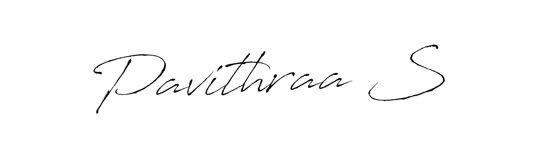 How to make Pavithraa S signature? Antro_Vectra is a professional autograph style. Create handwritten signature for Pavithraa S name. Pavithraa S signature style 6 images and pictures png