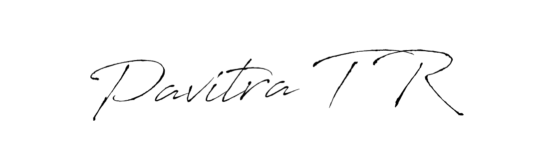 Use a signature maker to create a handwritten signature online. With this signature software, you can design (Antro_Vectra) your own signature for name Pavitra T R. Pavitra T R signature style 6 images and pictures png