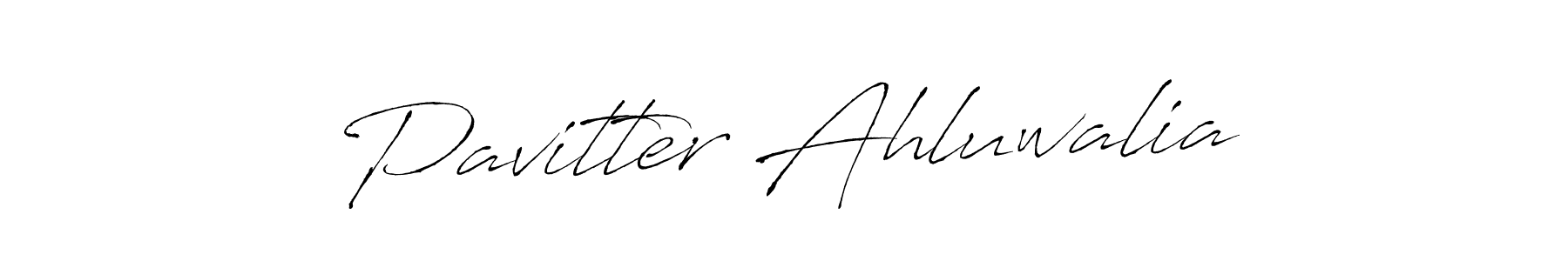 Use a signature maker to create a handwritten signature online. With this signature software, you can design (Antro_Vectra) your own signature for name Pavitter Ahluwalia. Pavitter Ahluwalia signature style 6 images and pictures png