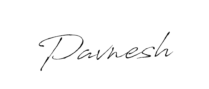Design your own signature with our free online signature maker. With this signature software, you can create a handwritten (Antro_Vectra) signature for name Pavnesh. Pavnesh signature style 6 images and pictures png