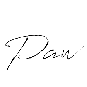 Also we have Paw name is the best signature style. Create professional handwritten signature collection using Antro_Vectra autograph style. Paw signature style 6 images and pictures png