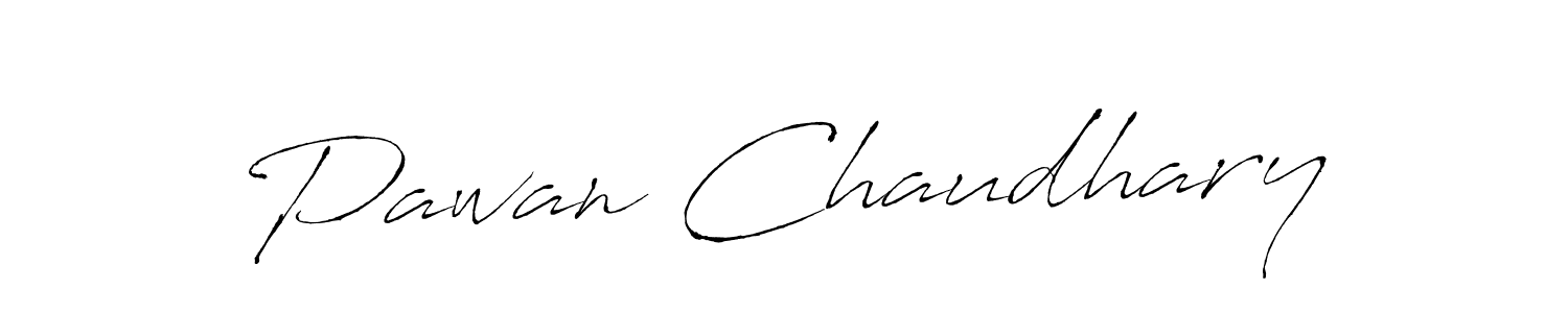 Use a signature maker to create a handwritten signature online. With this signature software, you can design (Antro_Vectra) your own signature for name Pawan Chaudhary. Pawan Chaudhary signature style 6 images and pictures png