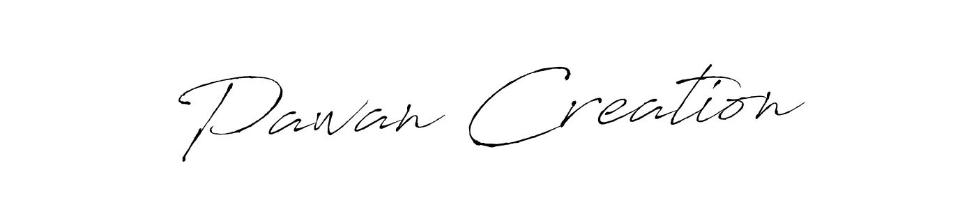 You should practise on your own different ways (Antro_Vectra) to write your name (Pawan Creation) in signature. don't let someone else do it for you. Pawan Creation signature style 6 images and pictures png