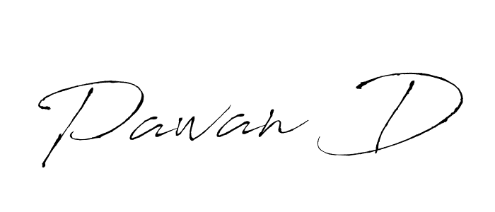 Make a beautiful signature design for name Pawan D. With this signature (Antro_Vectra) style, you can create a handwritten signature for free. Pawan D signature style 6 images and pictures png