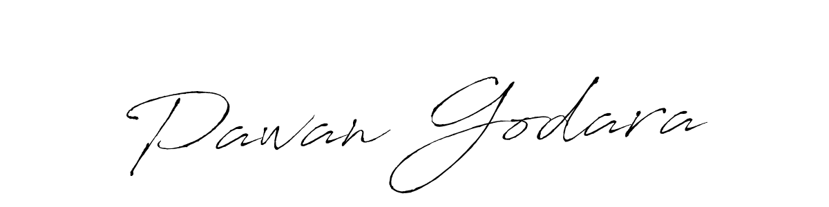 Use a signature maker to create a handwritten signature online. With this signature software, you can design (Antro_Vectra) your own signature for name Pawan Godara. Pawan Godara signature style 6 images and pictures png