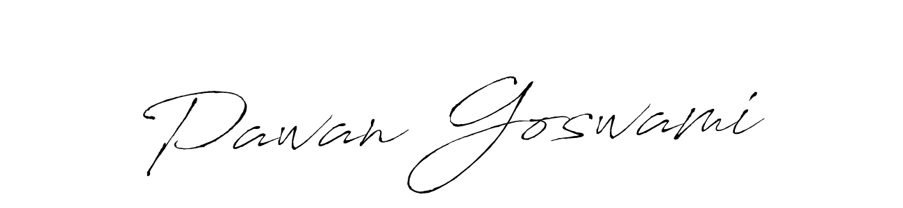 How to make Pawan Goswami signature? Antro_Vectra is a professional autograph style. Create handwritten signature for Pawan Goswami name. Pawan Goswami signature style 6 images and pictures png