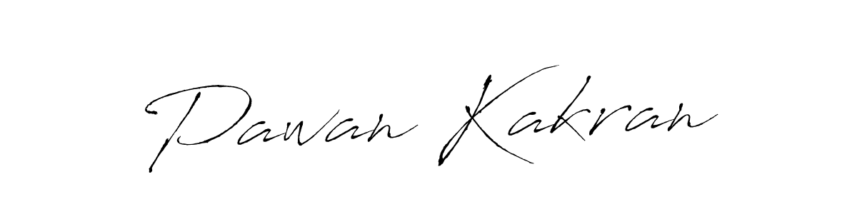 Create a beautiful signature design for name Pawan Kakran. With this signature (Antro_Vectra) fonts, you can make a handwritten signature for free. Pawan Kakran signature style 6 images and pictures png