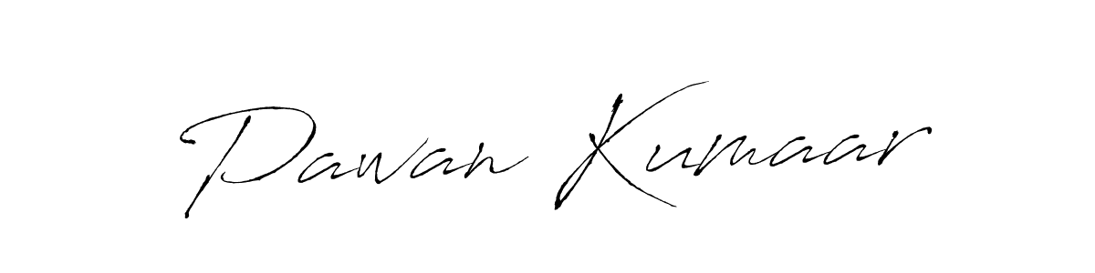 Design your own signature with our free online signature maker. With this signature software, you can create a handwritten (Antro_Vectra) signature for name Pawan Kumaar. Pawan Kumaar signature style 6 images and pictures png