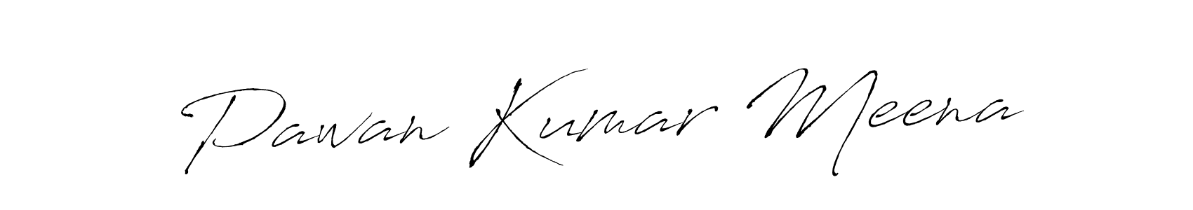 The best way (Antro_Vectra) to make a short signature is to pick only two or three words in your name. The name Pawan Kumar Meena include a total of six letters. For converting this name. Pawan Kumar Meena signature style 6 images and pictures png