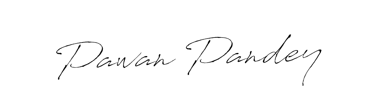 Create a beautiful signature design for name Pawan Pandey. With this signature (Antro_Vectra) fonts, you can make a handwritten signature for free. Pawan Pandey signature style 6 images and pictures png